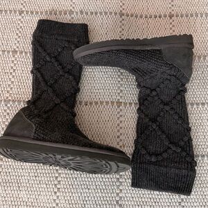 UGG Argyle Knit Boots